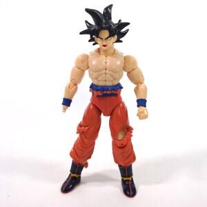 Bandai Goku Dragon Ball Super 6.5" Action Figure Battle Damaged Missing Hand